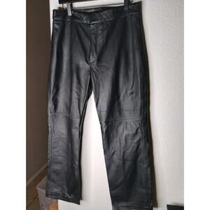 Lauren Ralph Lauren Lamb Leather Pants Sz 8